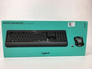 Logitech - MK530 Advanced Wireless Keyboard and Optical Mouse - Picture 1 of 3