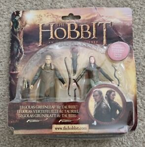 The Hobbit ~ Legolas Greenleaf & Tauriel Figures ~ Vivid 2012 Unopened