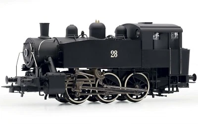 Rivarossi HR2642 FS Gr.831 steam locomotive ex S100 USATC Black DCC Sound Fitted - Image 1 of 4