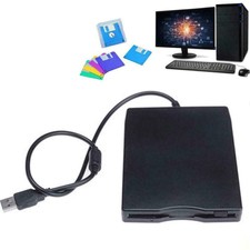 FDD 3.5" USB External Floppy Disk 1.44M Portable Drive Laptop For PC X4M1