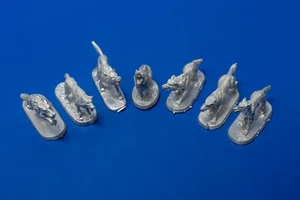 RAL PARTHA Fantasy WOLF PACK Any RPG D&D Pathfinder 01-035 Miniature - Picture 1 of 2