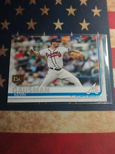 2019 Topps Kevin Gausman 150 años de béisbol paralelo #317 Atlanta Braves - Imagen 1 de 2