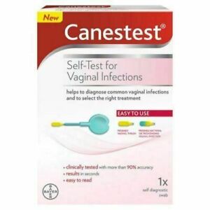 Canestest Self Test for Vaginal Infections - Test Thrush, BV or Other Infection