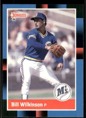 1988 Donruss #568 Bill Wilkinson - Image 1 of 2