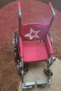 American Girl 18 Zoll Puppenrollstuhl Red Star - Bild 1 von 6
