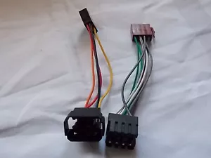 SAAB 900 NEW GEN CABLE STEREO LEAD CONNECTOR ADAPTER HARNESS convertible turbo - Picture 1 of 2