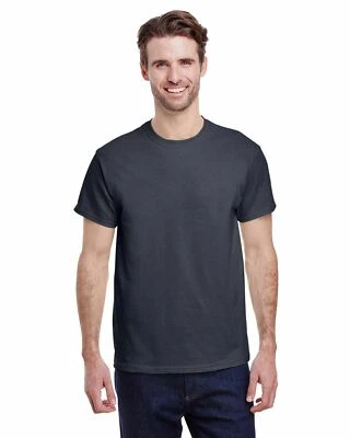 Gildan Camiseta de Algodón Pesado para Hombres Manga Corta Cuello Redondo Camiseta S-3XL G500 5000 Foto 1 de 2
