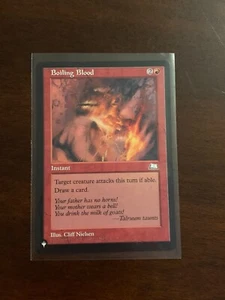 Magic the Gathering Weatherlight The List Boiling Blood - Picture 1 of 2