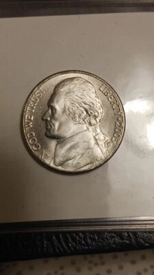 2003 P REAL MINT ERROR NICKEL 5 CENTS DOUBLE LETTERING BOTH SIDES - Image 1 of 4