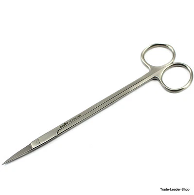 KELLY Scissors 18 cm / 7'' Straight Pointed Dental Surgical Medical Shears NATRA - Image 1 of 4