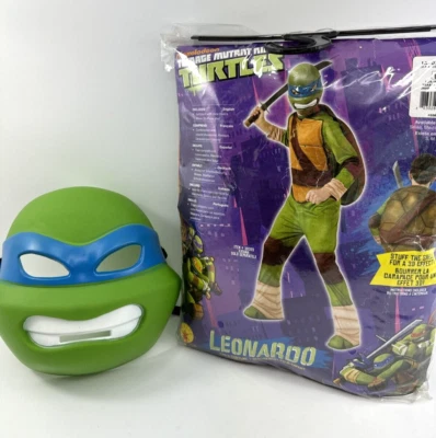 Disfraz Rubie's Nickelodeon TMNT Leonardo Talla Niño Grande 12-14 con Máscara Foto 1 de 4