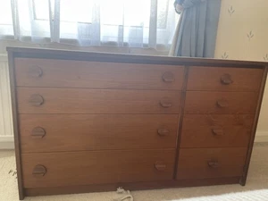 Retro Stag Cantata Chest of Drawers - Mid Century Teak - Picture 1 of 9