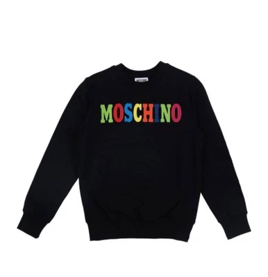 Moschino Teen Boy's Logo Sweatshirt Size 10 Y New no tag - Image 1 of 4