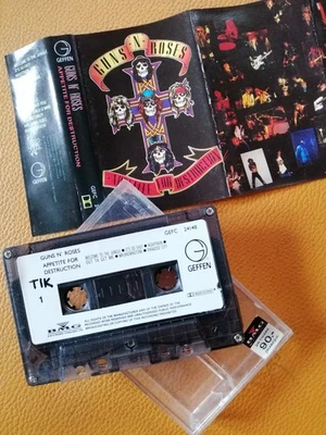 Guns N’ Roses [ Appetite For Destruction ] ORIGINAL CASSETTE THAILAND EDITION - Image 1 of 2