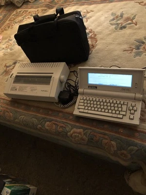  VTG EXTREMELY RARE,SMITH CORONA PERSONAL WORD PROCESSOR PWP 85D LT WITH PRINTER - Image 1 of 4