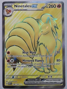 Ninetales ex Ultra Rare SV: Scarlet & Violet 151 186/165 NM - Picture 1 of 2