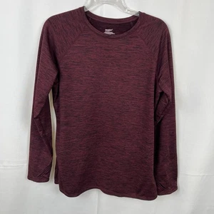 Climate Right by Cuddl Duds burgunderroter sportlicher Pullover Base Layer Damen Größe L - Bild 1 von 6