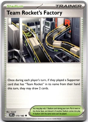 Team Rocket's Factory Uncommon SV10: Destined Rivals 173/182 NM Pokemon - Image 1 of 2