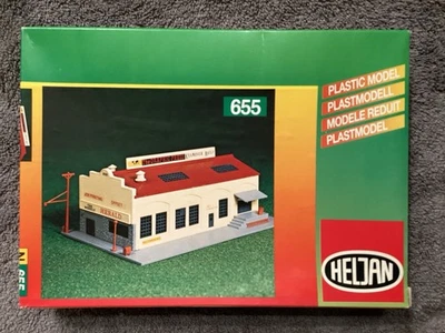 NEW HELJAN / CON-COR "PRINTING WORKS" PLASTIC MODEL KIT #655 N-SCALE - Image 1 of 3