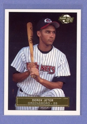 Tarjeta de ligas menores Fleer Excel Derek Jeter RC #210 1992-93 New York Yankees Salón de la fama  Foto 1 de 2