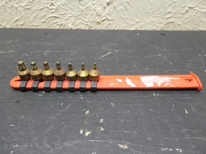 Matco Tools 7 Piece 1/4 Drive Torx Sockets T10-T40 made in USA W/Tray - Picture 1 of 6