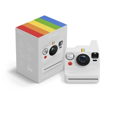 Polaroid Now+ Generation 3 – Sofortbildkamera mit Bluetooth-Verbindung Weiß - Bild 1 von 4