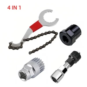 4in1 Fahrrad Reparatur Werkzeug Set Tretlager Kurbelabzieher Kurbel Puller - Bild 1 von 5