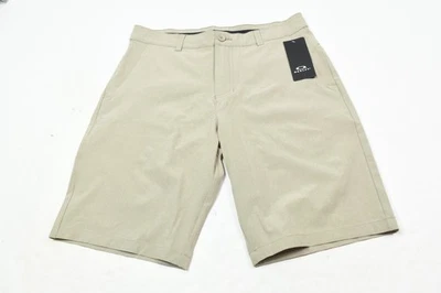 Pantalones Cortos de Golf Chinos OAKLEY Para Hombres 31 Beige Caqui Ligeros Elastizados Calce Regular Foto 1 de 4
