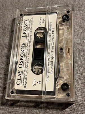 Clay Osborne - Legacy Cassette Tape 1991 Rhode Island Jazz - Image 1 of 3