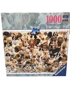 Ravensburger - Dogs Galore CHALLENGING Puzzle 1000 piece Used But COMPLETE - Picture 1 of 4