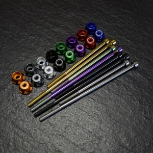 Brompton P T line modified front and rear wheels titanium slow release - Picture 1 of 5