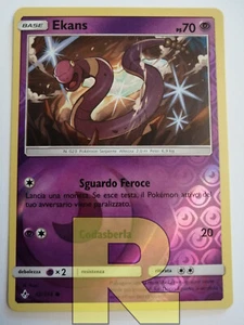 Ekans Stainless Steel 62/214 Reverse Holo Pokemon Italian - Picture 1 of 1