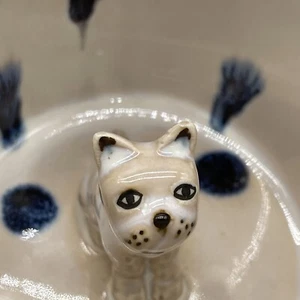 Anthropologie Peeping Puppy Dog Coffee Mug Cup Figural Figurine Inside - Picture 1 of 9