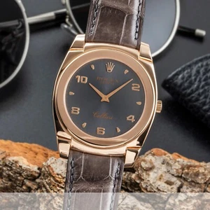 Rolex Cellini Cestello 18k Rotgold Handaufzug Herrenuhr Ref. 5330 A-Serie - Bild 1 von 13