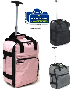 40x25x20cm Ryanair under seat Travel Bag Hand Luggage Suitcase Cabin Trolley Bag - Picture 1 of 81