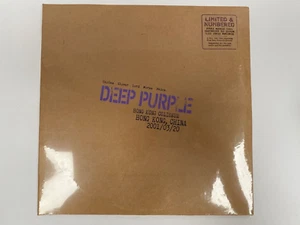 DEEP PURPLE Live IN Hong Kong 2001 3-LP Purple Marbled Vinyl Limited Numbered Ed - Foto 1 di 9