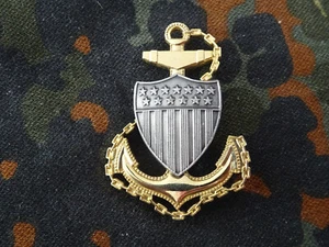 A57-25) Badge US Coast Guard Mützenabzeichen USCG CPO - Bild 1 von 3