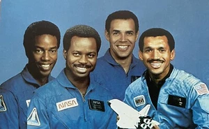 NASA Shuttle ASTRONAUTS Lt. Col. Guion BLUFORD, Ronald McNair, Mint Condition - Picture 1 of 2