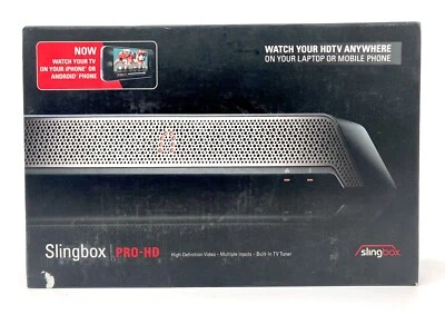 Slingbox Pro HD SB300-100 HD Digital Media Streamer New in Open Box NRFB - Image 1 of 4