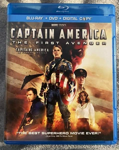 Captain America: The First Avenger Blu-Ray+DVD Movie (2011) - Picture 1 of 1