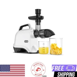 Low Speed Masticating Cold Press Juicer for vegetable And Fruits - Silver, New - Picture 1 of 7