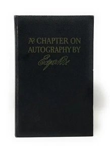 Edgar Allan Poe / A Chapter on Autography Limited Edition 1952 - Bild 1 von 3