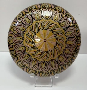 Golds Mandala Art - Hand Painted Handmade Stone - ASO YouTube - By JaDeL - Picture 1 of 6