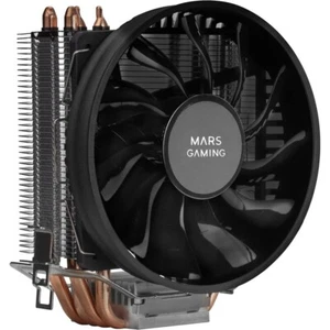 Mars Gaming MCPUBK, Dissipatore CPU, 4 Heatpipes HCT, TDP 160W, Ventola Ultrasil - Zdjęcie 1 z 6