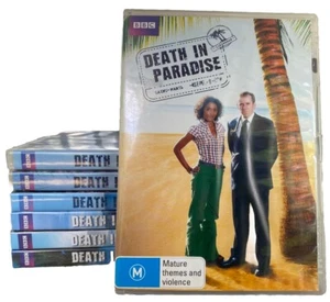 Death In Paradise Season 1 2 3 4 5 6 7 BBC Hit Crime Comedy DVD Region 4 Murder - Picture 1 of 12