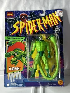 Spider-Man Animated Series Scorpion Tail Striking Action Toybiz 1994. - Picture 1 of 6