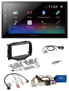 Pioneer USB Bluetooth DAB 2DIN Lenkrad Autoradio für Toyota Aygo 2014-2021 - Bild 1 von 9