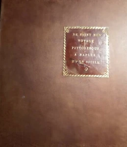 Album con n.19 incisioni su rame Pozzuoli Campi Flegrei del Saint Non 1836 (P542 - Picture 1 of 6