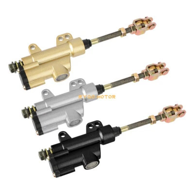 Rear Brake Master Cylinder Pump For 110cc 125cc 140cc Dirt Pit Bike ATV SSR Taot - Image 1 of 4