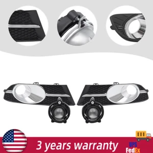 For 2012 13-2017 Buick Verano Bumper Fog Light Fog Lamp w/ Cover Trim Bezel Kit - Picture 1 of 16
